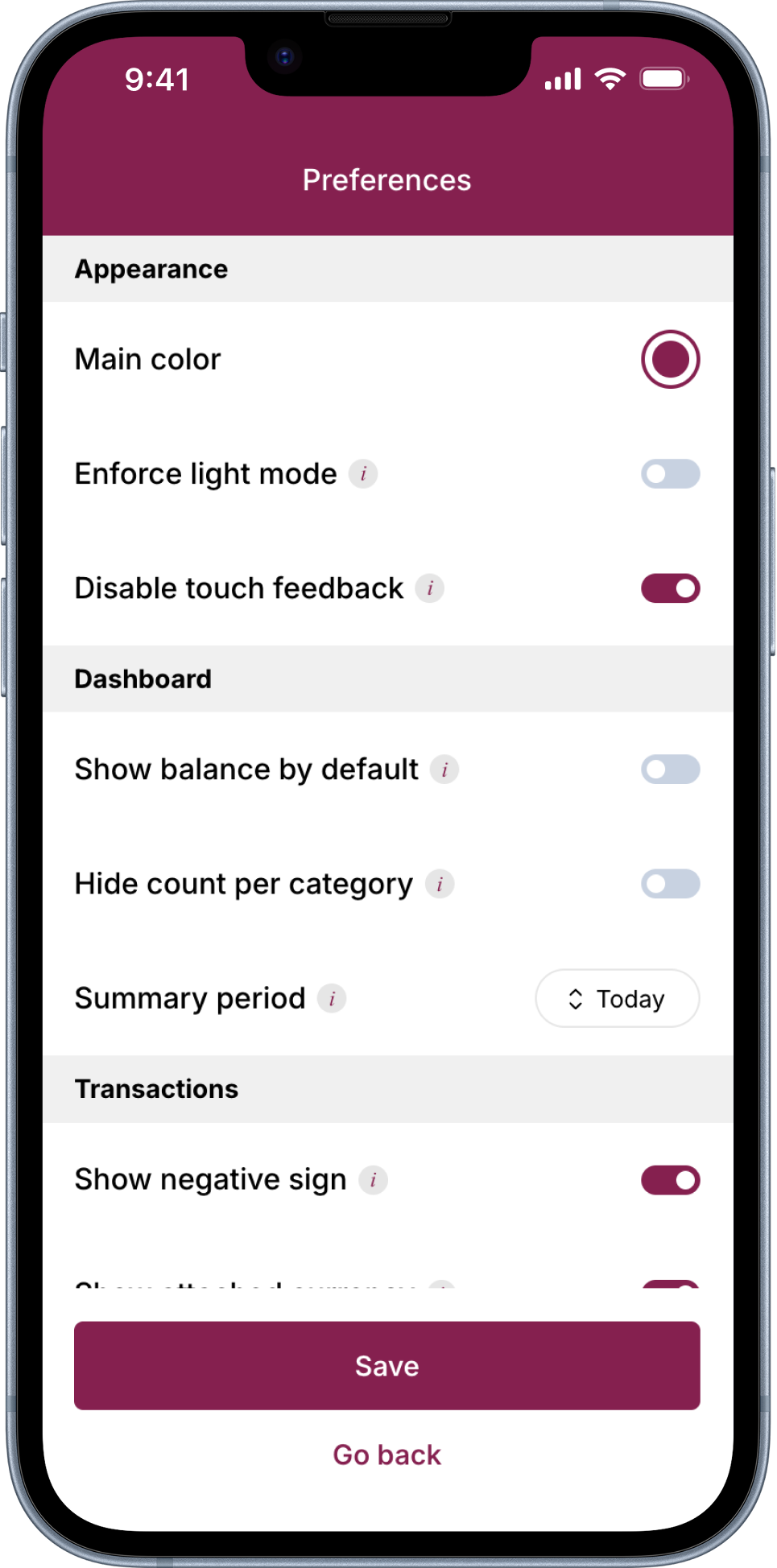 Simon Purple theme